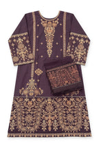 Mulberry Gilded Suit laid flat on white with its folded trousers and dupatta